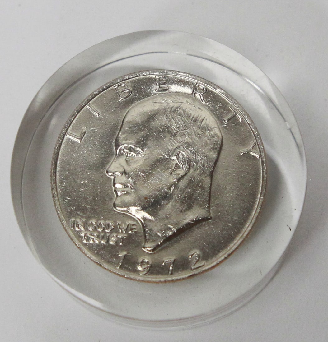 1972 Eisenhower Dollar Coin (1 of 3)