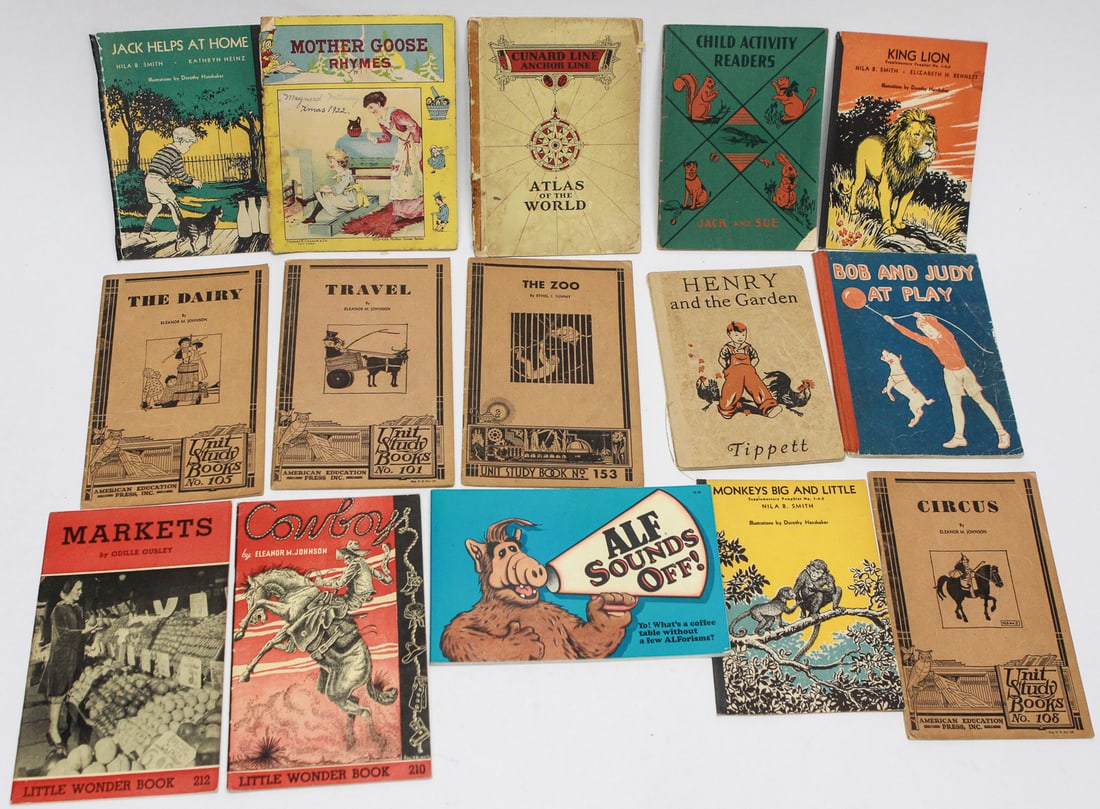 Vintage Children's Book Lot of 15 (1 of 2)