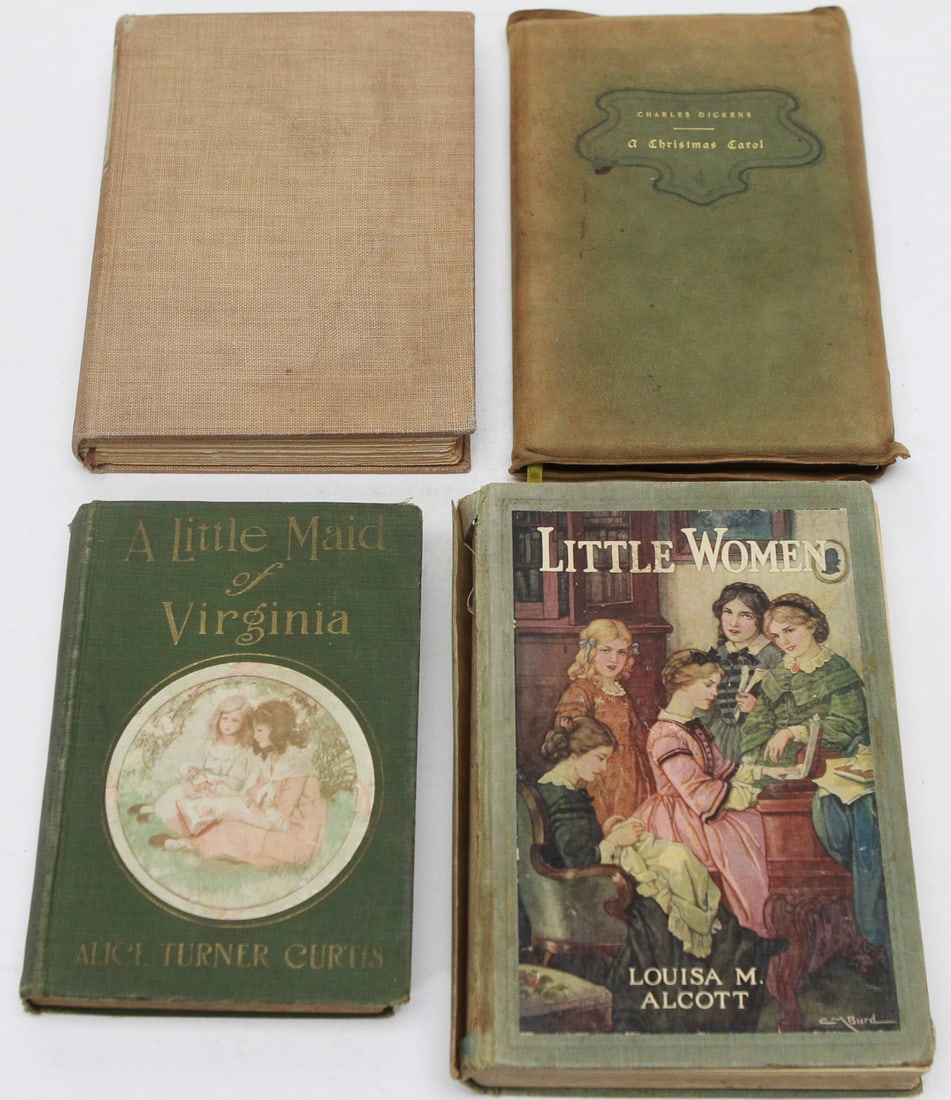 Lot of 4 Vintage Hardcover Books (1 of 3)