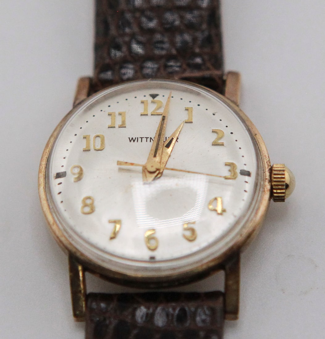 Vintage Wittnauer Gold-Tone Wristwatch (1 of 3)