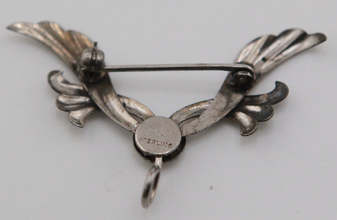 Sterling Silver Brooch Pendant - 2
