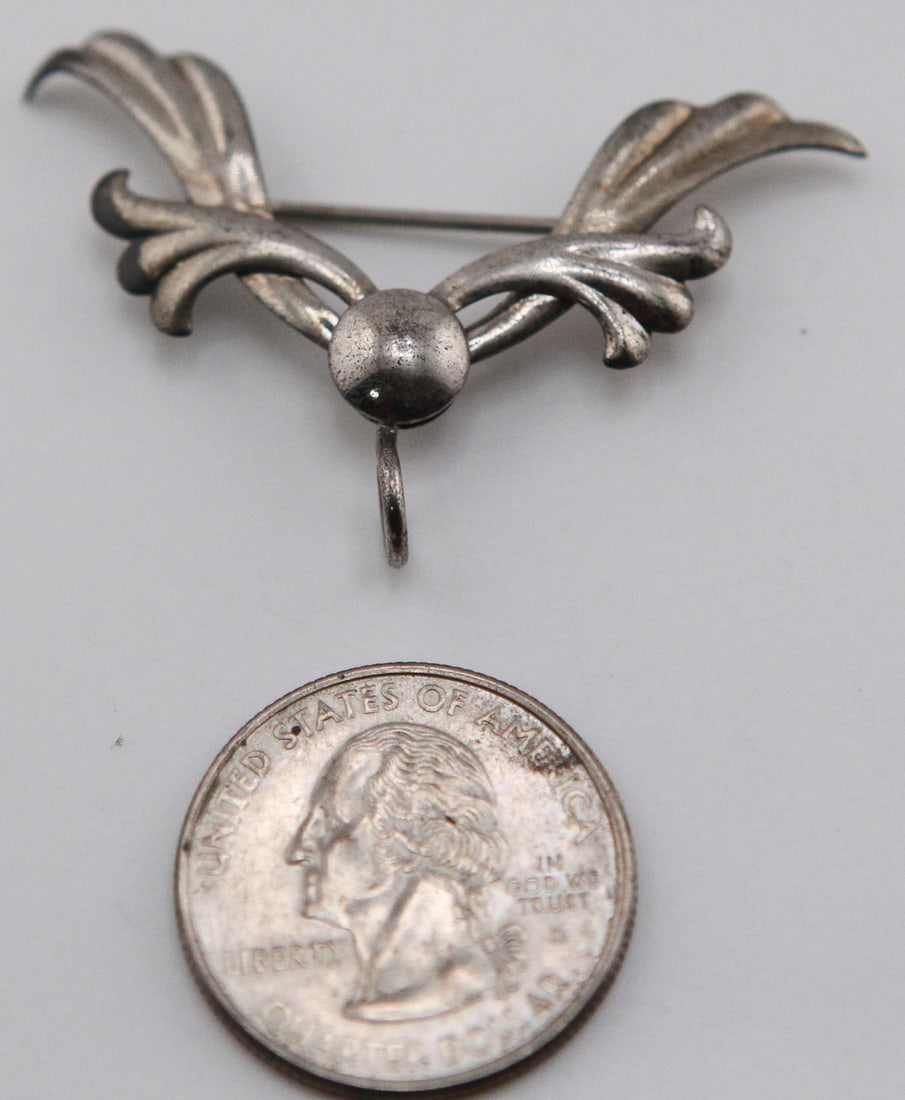 Sterling Silver Brooch Pendant - 3