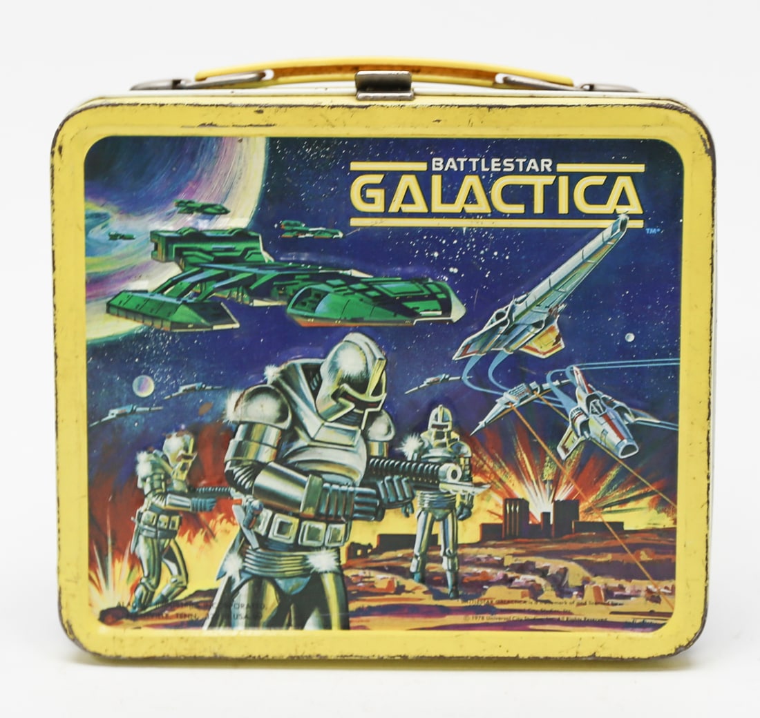 Vintage 1978 Battlestar Galactica Aladdin Metal Lunch Box (1 of 4)