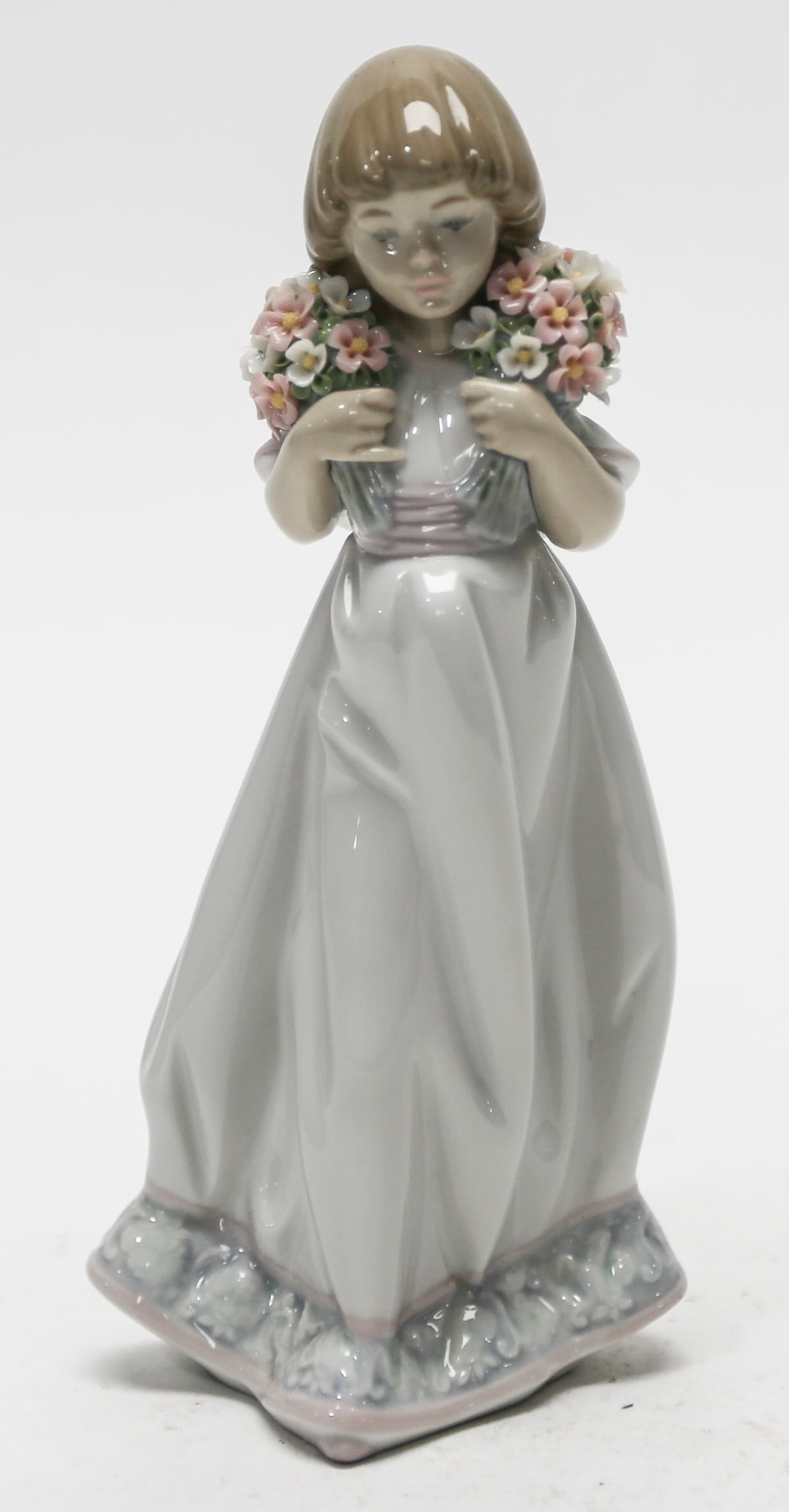 Lladro Spring Bouquets Porcelain Figurine No. 7603 (1 of 3)