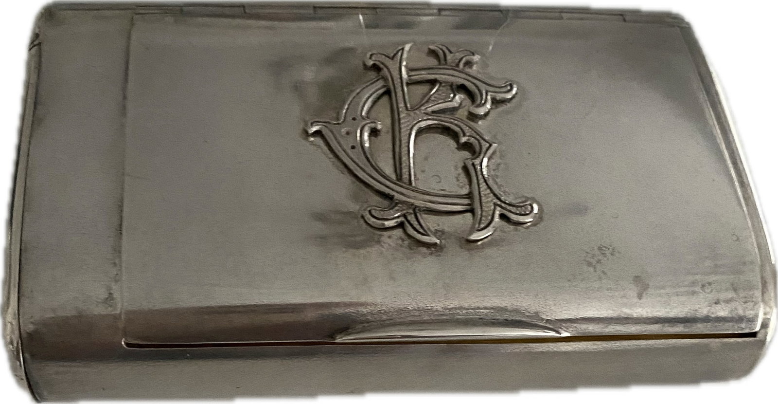 mperial Russian Silver Cigarette Case by Peter Sohlman, St. Petersburg (c. 1852–1898) (1 of 8)