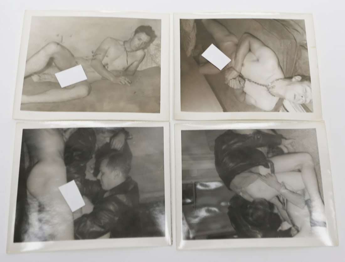 Vintage Male Physique Photographs Lot of 4 (1 of 1)