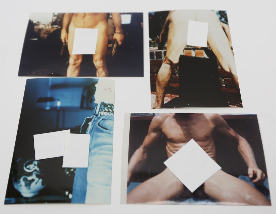 Vintage Male Physique Color Photographs Lot of 4 (1 of 1)