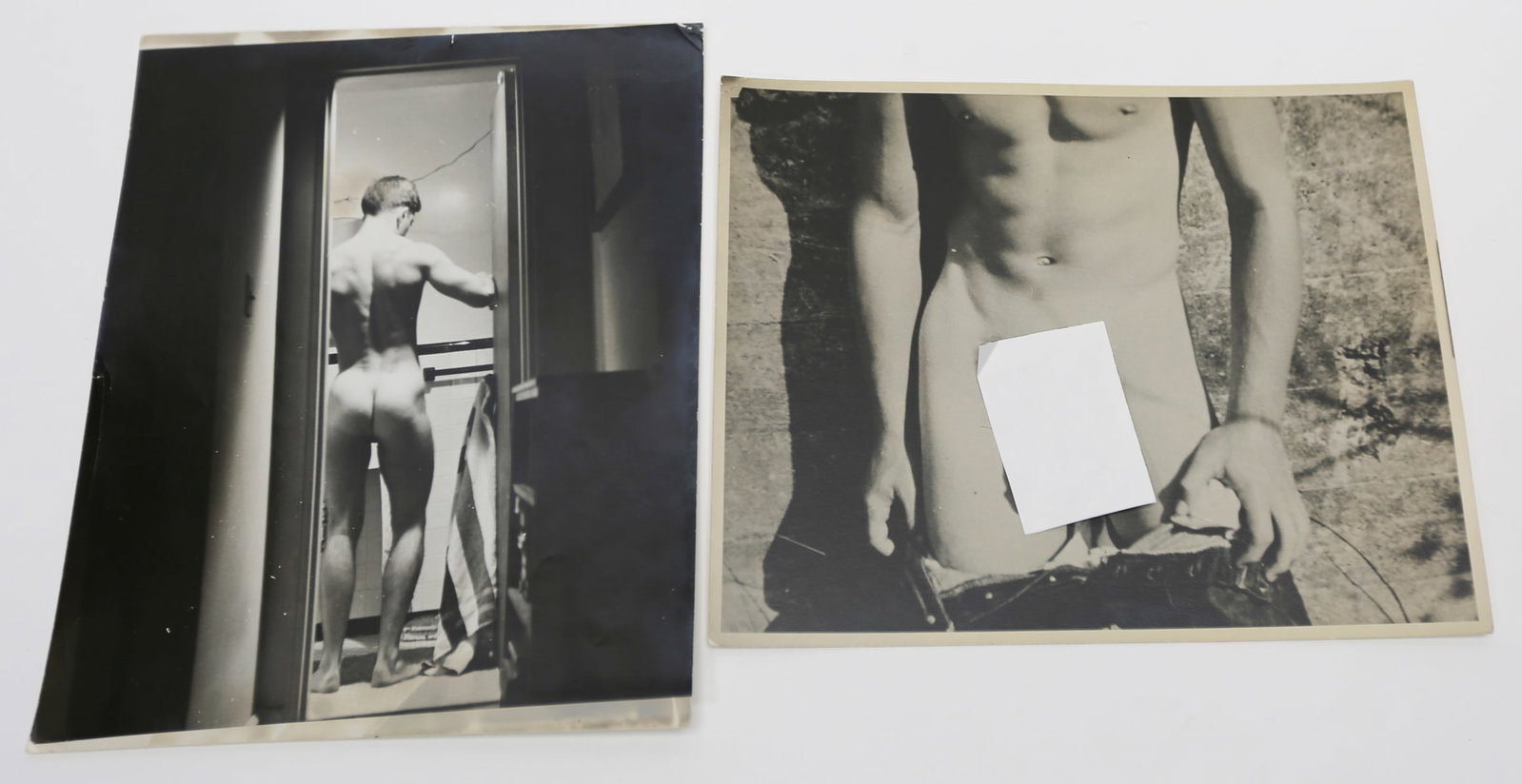 Vintage Male Physique Photographs Lot of 2 (1 of 1)