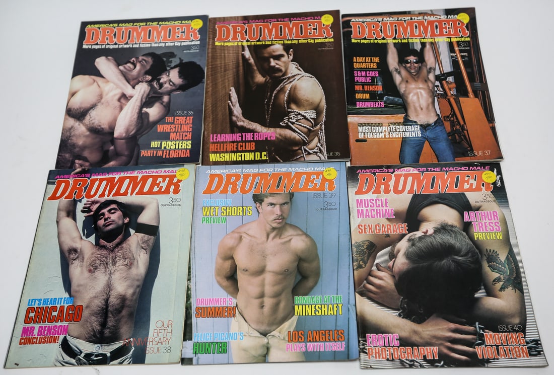 Vintage Drummer Magazines Issues 35 Through 40 (1 of 2)