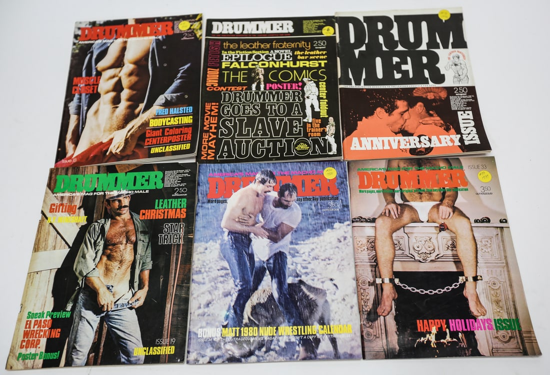 Vintage Drummer Magazines Lot of 6 (1 of 2)