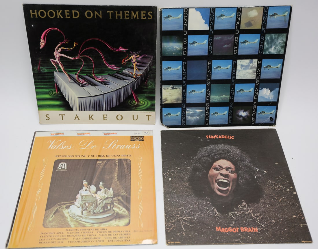 Vintage Funk Soul and Jazz Vinyl Records Lot of 4 (1 of 2)