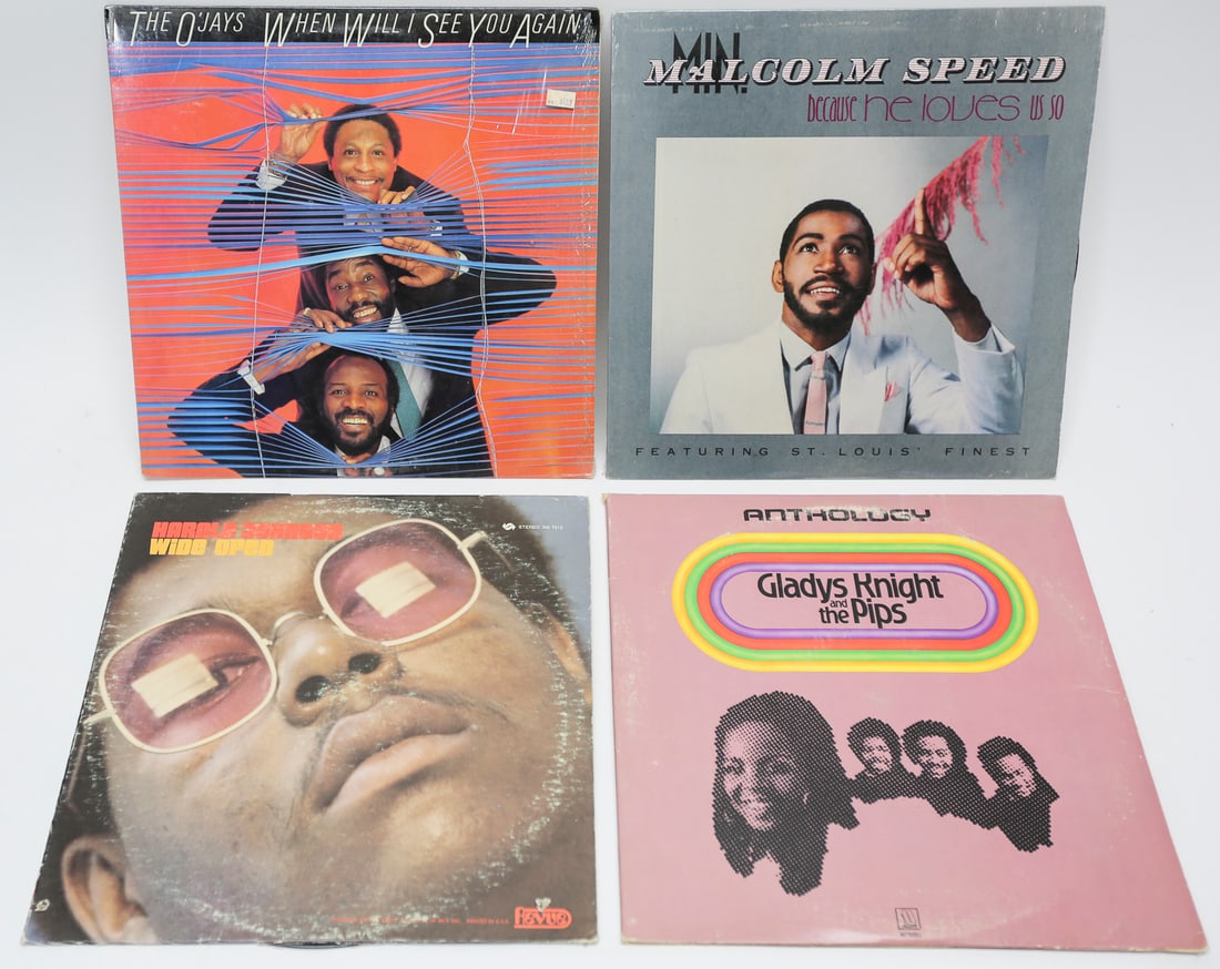 Vintage Soul and Gospel Vinyl Records Lot of 4 (1 of 2)