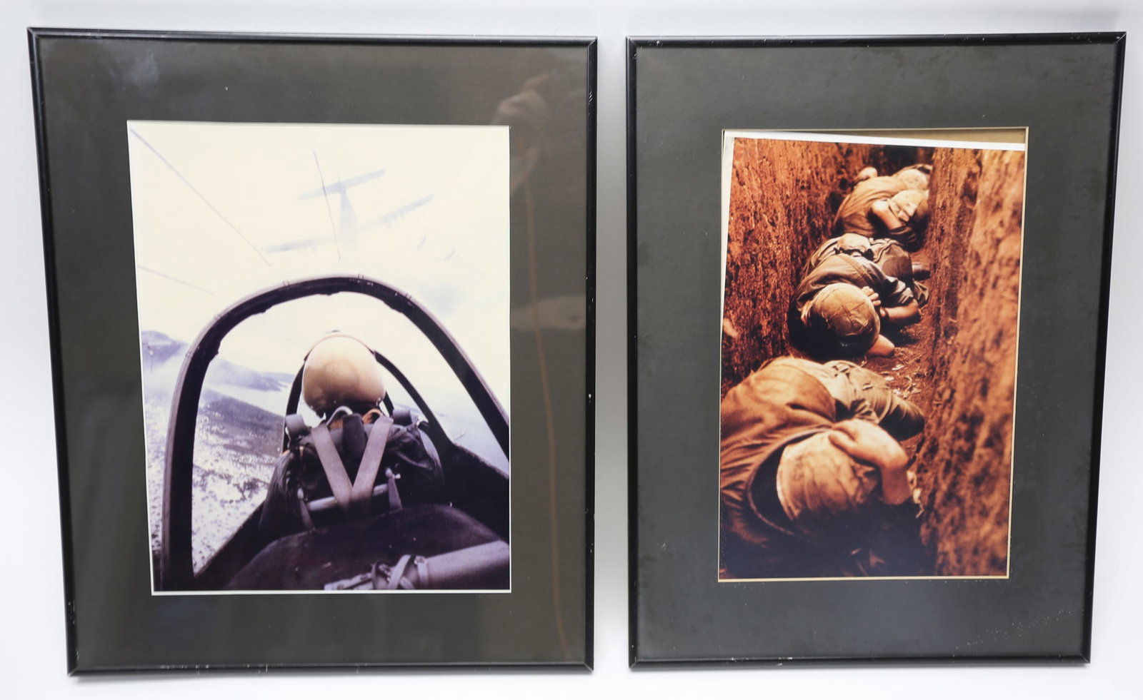 Framed Military Aviation Photographs Lot of 2 (1 of 1)