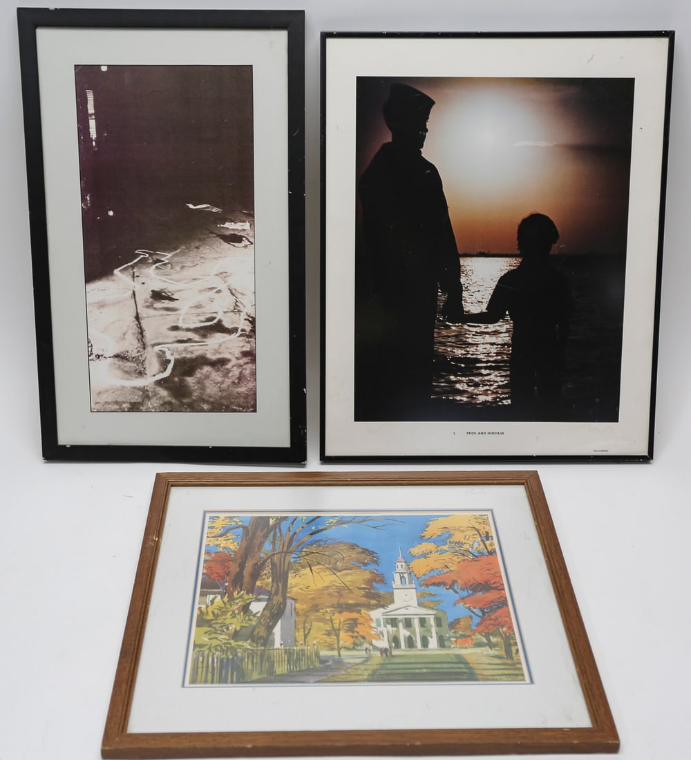 Assorted Framed Art and Photographs Lot of 3 (1 of 1)