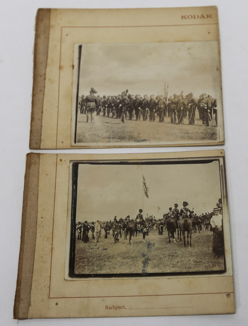 Antique Military Parade Photographs Lot of 2 (1 of 2)