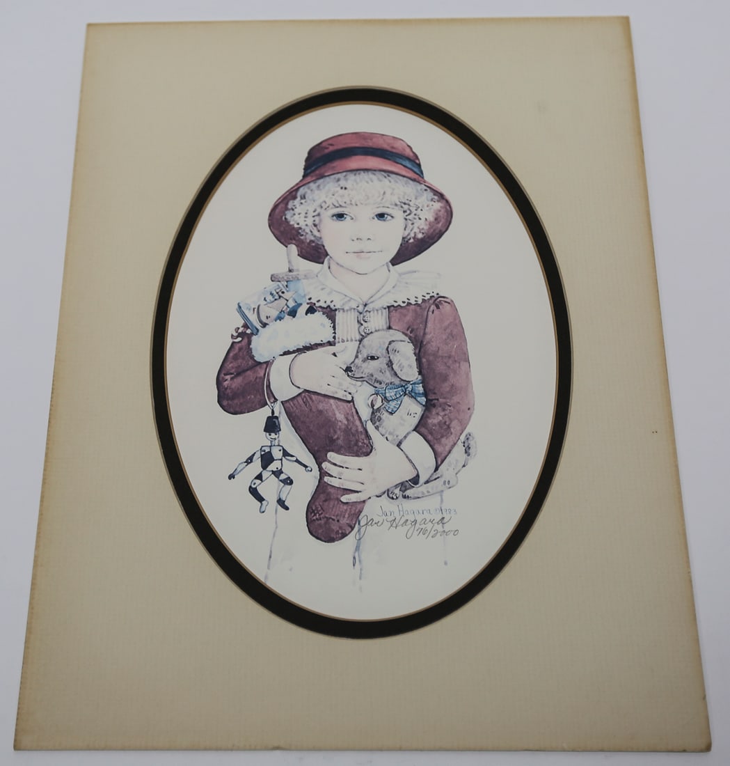 Jan Hagara Chris Limited Edition Lithograph - 3