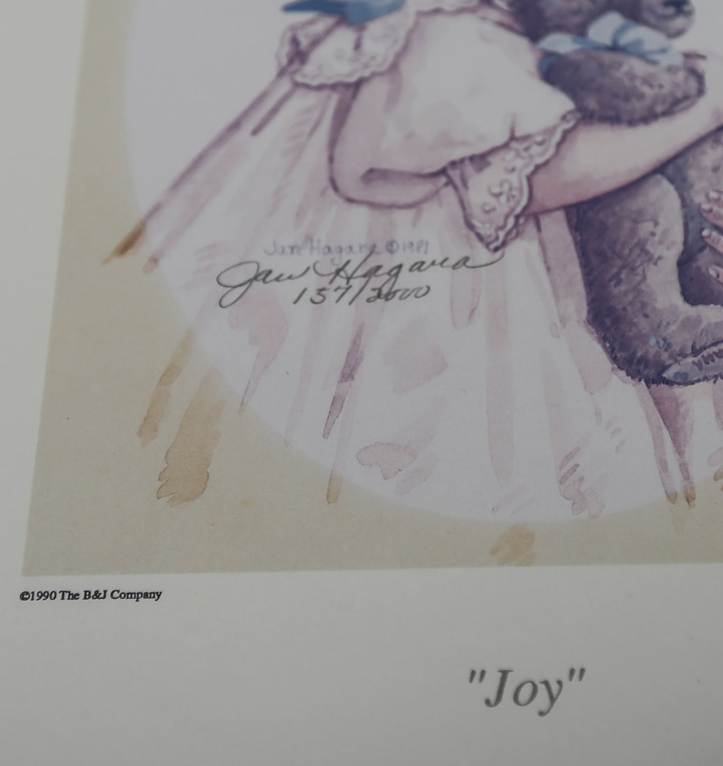 Jan Hagara Joy Limited Edition Lithograph - 2