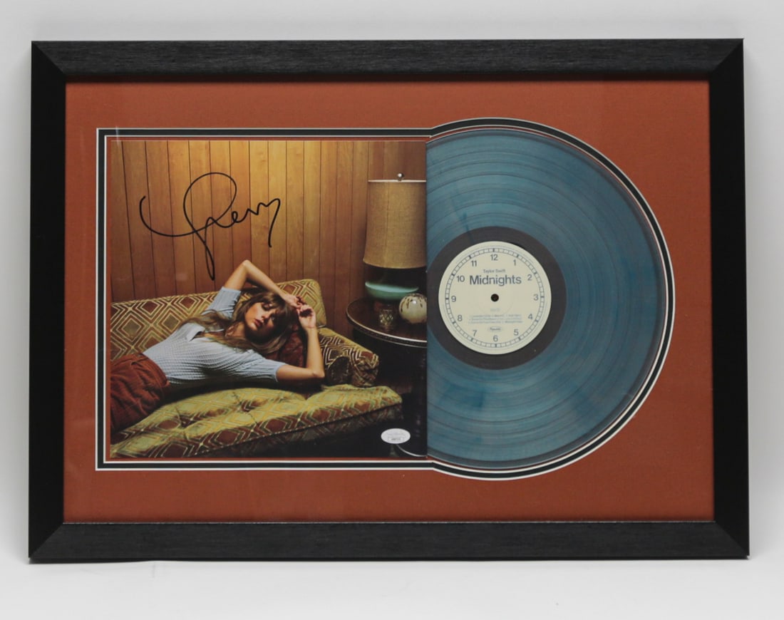Taylor Swift Signed Midnights Album Display (1 of 6)