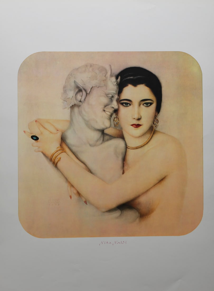 Alberto Vargas Nita Naldi Poster (1 of 2)