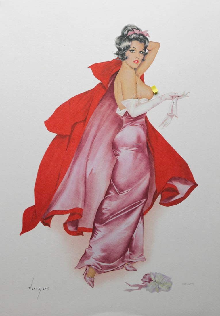 Alberto Vargas Limited Edition Lithograph (1 of 3)