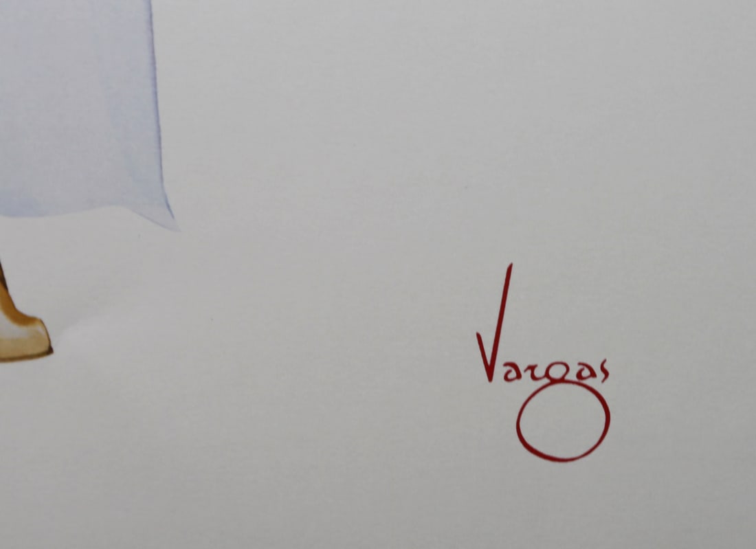 Alberto Vargas Limited Edition Lithograph - 3
