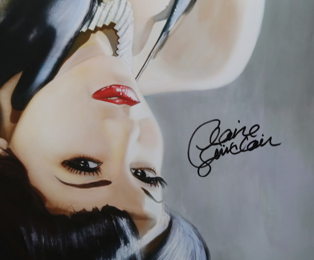 Claire Sinclair Signed Pinup Print - 2