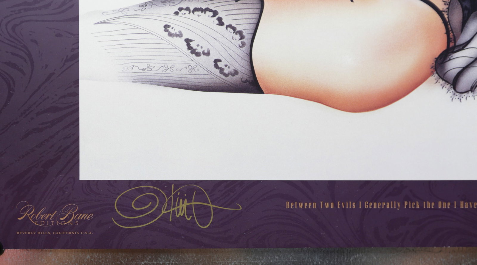 Olivia De Berardinis Between Two Evils Lithograph - 3