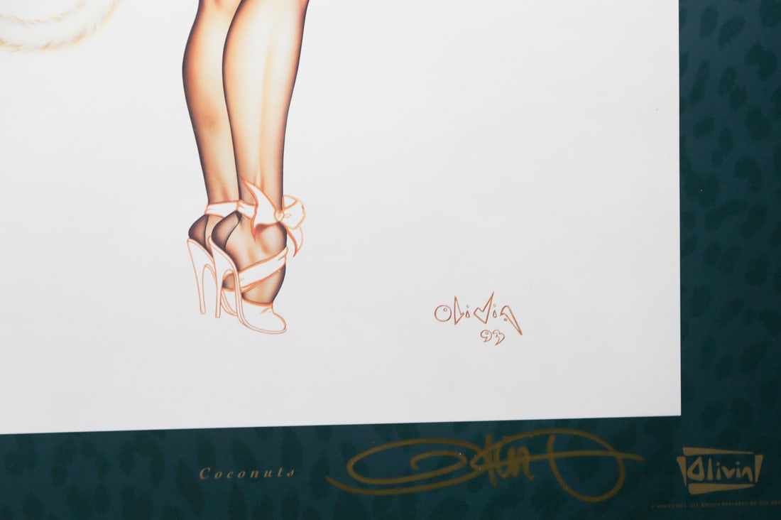 Olivia De Berardinis Coconuts Offset Lithograph - 2