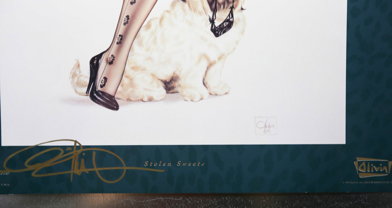 Olivia De Berardinis Stolen Sweets Offset Lithograph - 2
