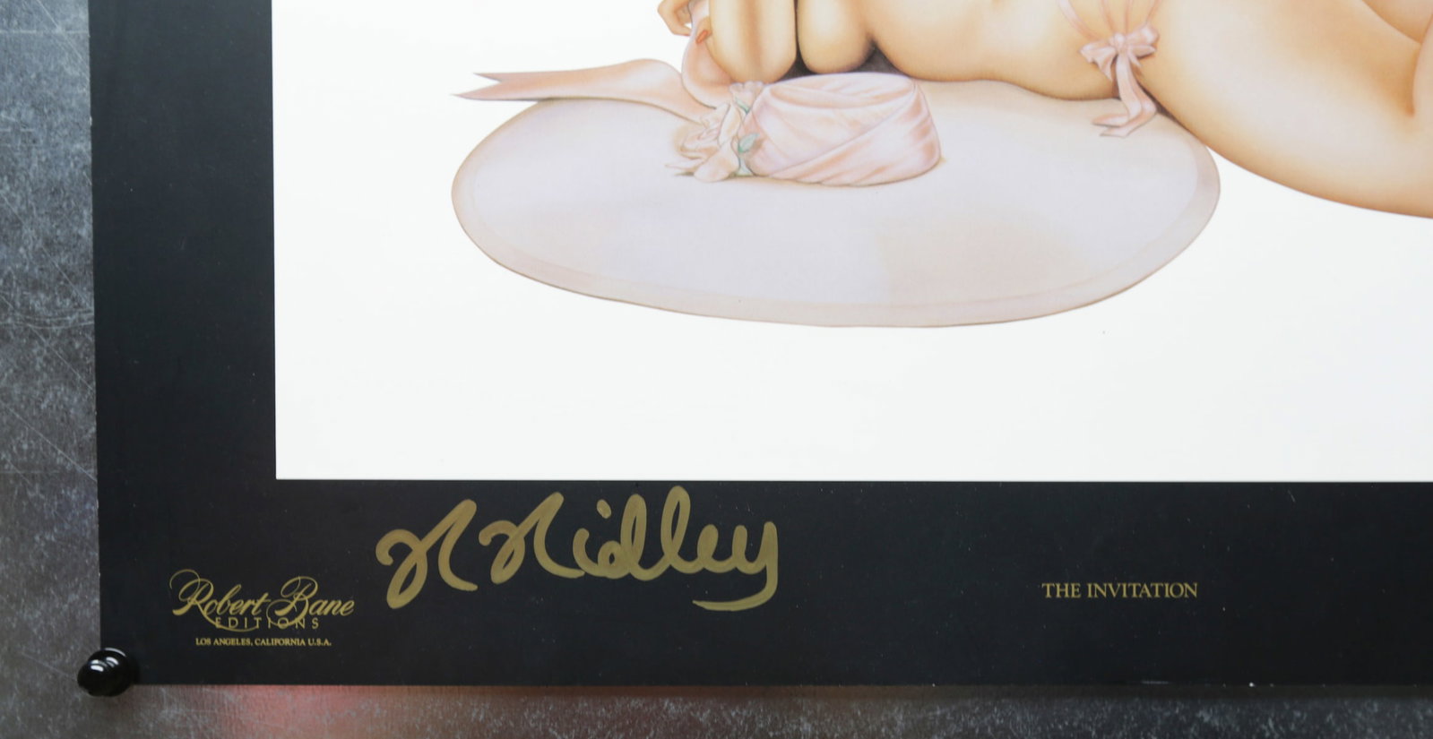 Olivia De Berardinis The Invitation Signed Offset Lithograph - 2