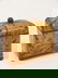 360: A Regency blonde tortoiseshell 2-division tea cadd