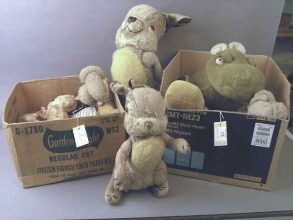 Merrythought soft toys, as viewed