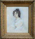 2371: 19th C. English School Portrait of a young lady, 