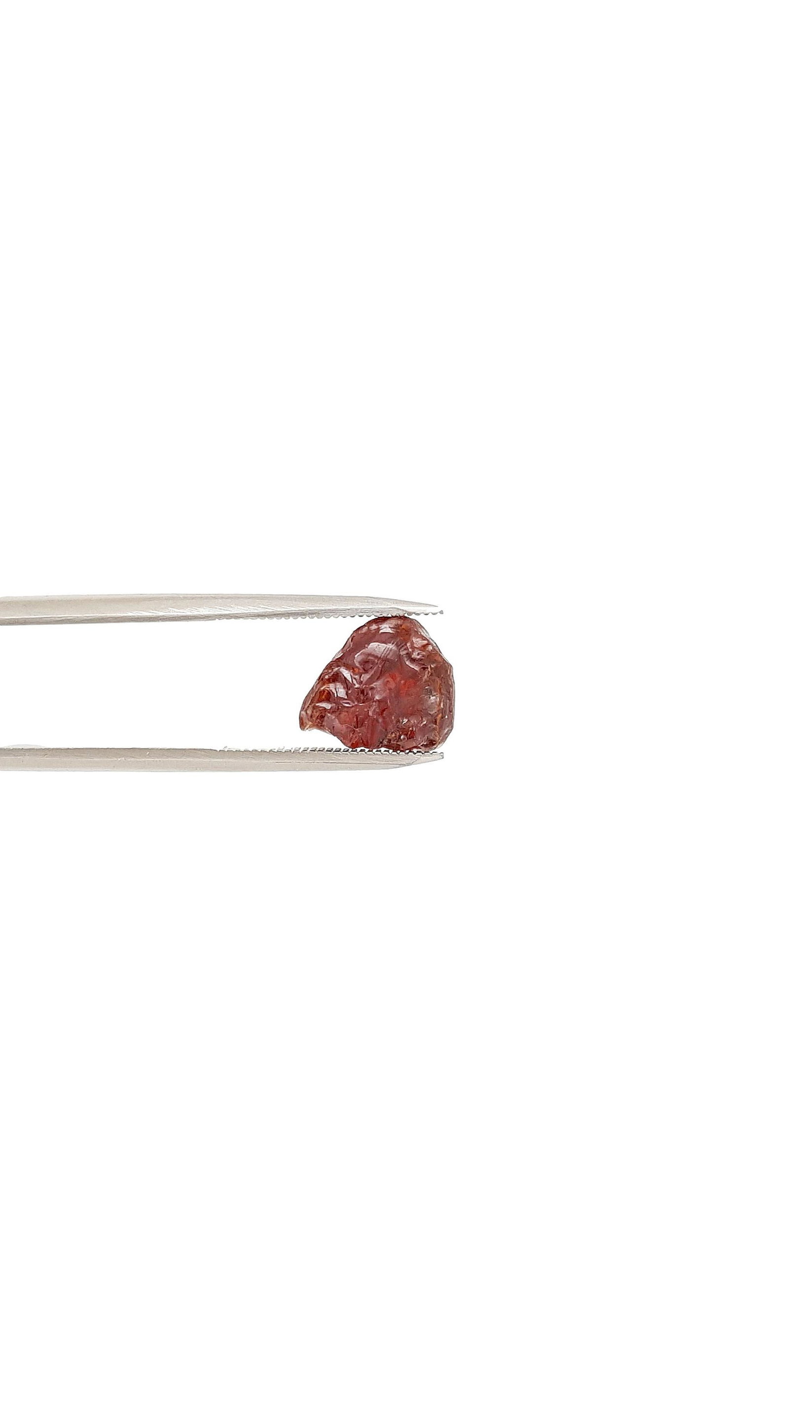 Quality Gemstone Rough Faceting Material, Spessartite: Quality Gemstone Rough Faceting Material, Spessartite, ca. 8.87 ct., ca. 12.38 x 9.60 x 8.60 mm, AA+, Nigeria.