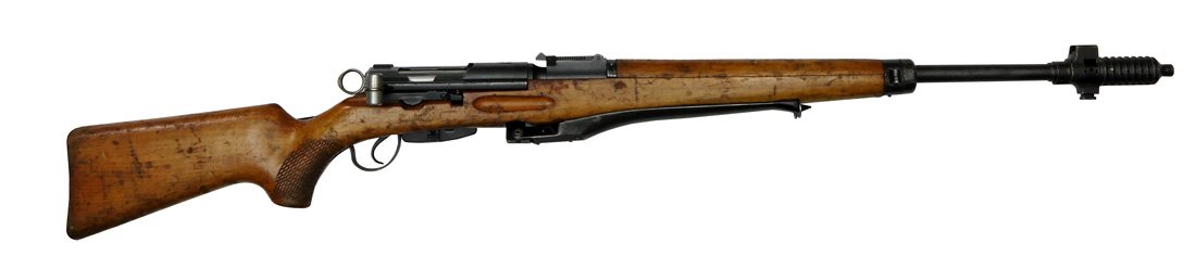 Swiss Sniper Carbine eidg. Ord. Mod.1955 (without: ZF Repetierkarabiner, Waffenfabrik Bern, eidg. Ord. Mod. 1955 (ohne Zielfernrohr), Kal. 7,5x55, #1323, Zustand: D+ [IDVK]