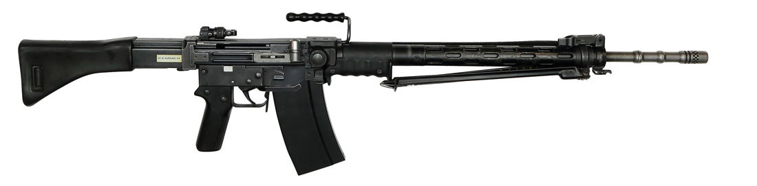 Swiss Assault Rile, SIG, Mod 57: Selbstladegewehr, SIG, Mod 57, Kal. 7,5x55, #A437569, privatisierte Armeeversion, Zustand: D [WES]