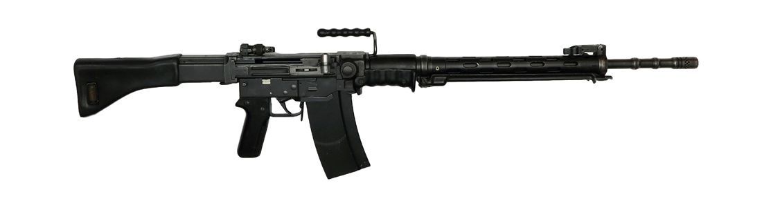 Swiss Assault Rile, SIG, Mod 57: Selbstladegewehr, SIG, Mod. 57, Kal. 7,5x55, #A370846, privatisierte Armeeversion, mit Bajonett, Zustand: D [WES]