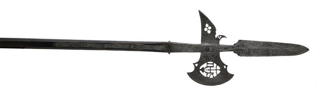 Partisan-Halberd, Swiss, ca. 1630, L 240cm (1 of 1)