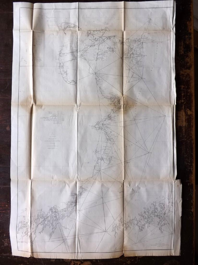 U.S. Coast Survey 1853 Map of Cape Cod, MA, NH (1 of 3)