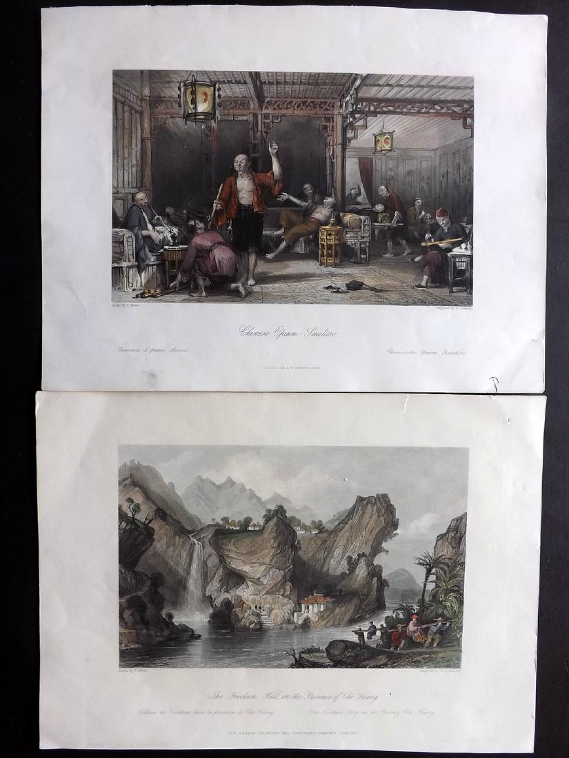 Allom, Thomas 1843-C1860 Pair of HC Prints. China (1 of 2)