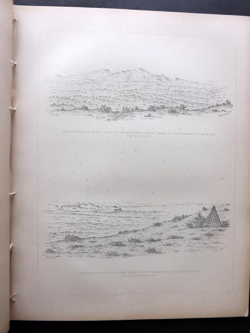 California 1857 Lot of 12 Sheets of Etchings (1 of 4)