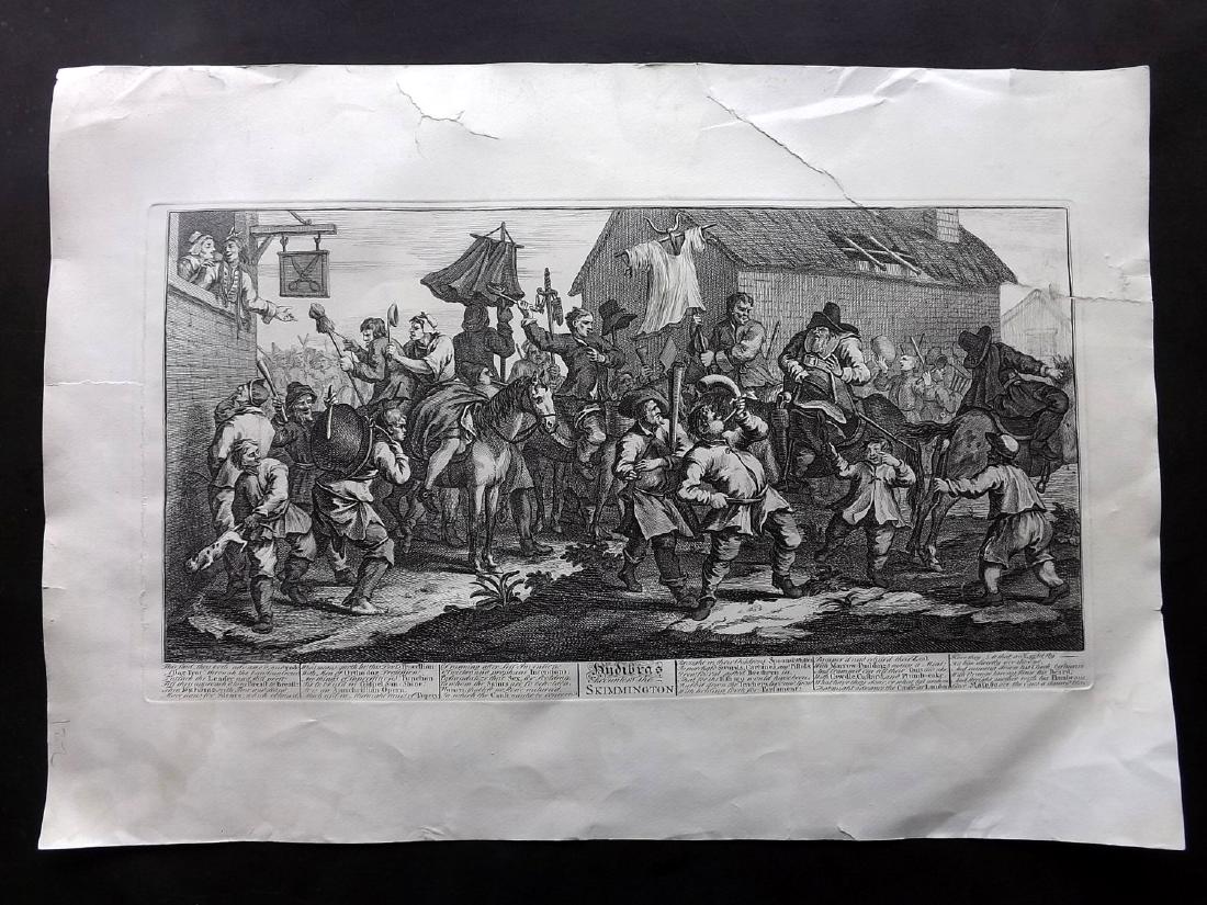 Hogarth, William 1835 Large Print. Hudibras (1 of 2)