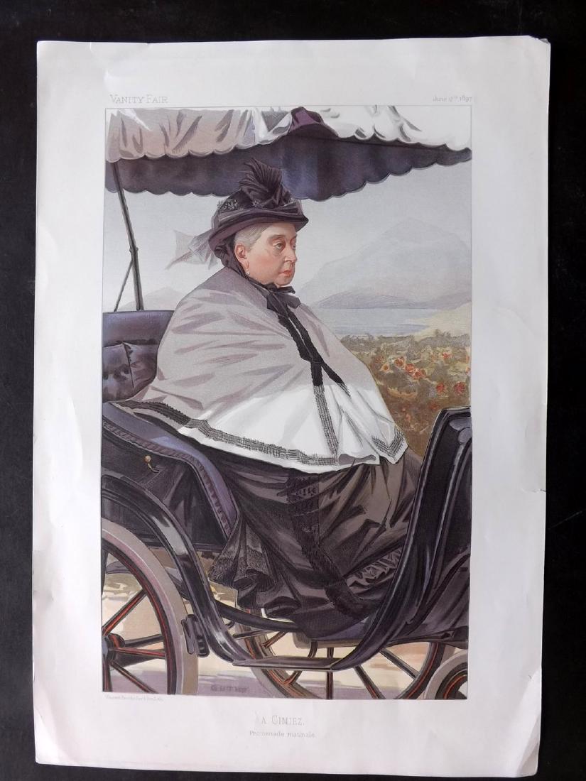 Vanity Fair Prints (Royalty) 1897 Queen Victoria Aug 23, 2018