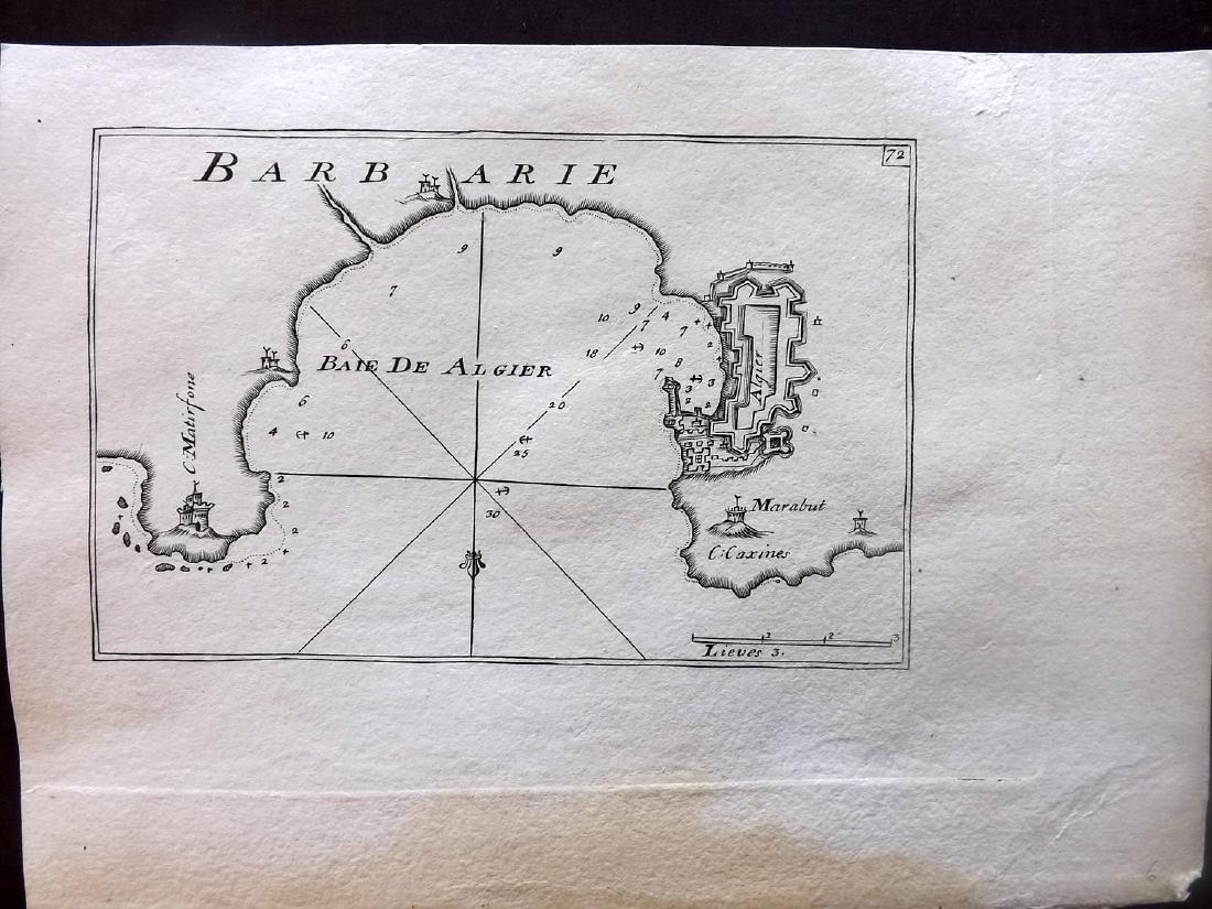 Roux, Joseph C1790 Antique Map of Algiers, Algeria (1 of 1)