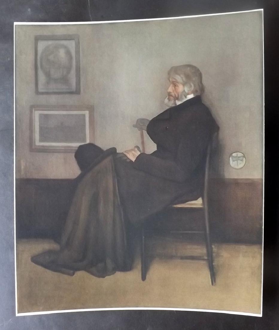 After James McNeill Whistler C1907 Print Thomas Carlyle (1 of 2)