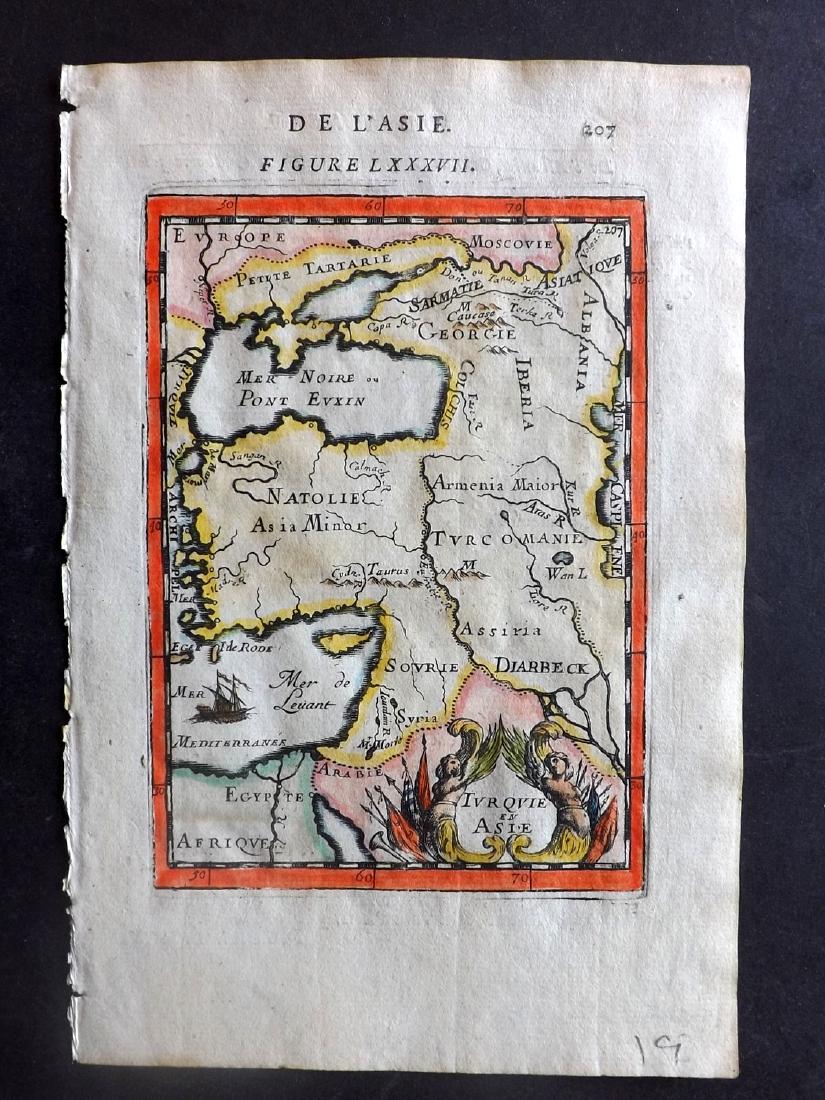Mallet, Alain 1683 HC Map of Turkey in Asia, Black Sea (1 of 1)