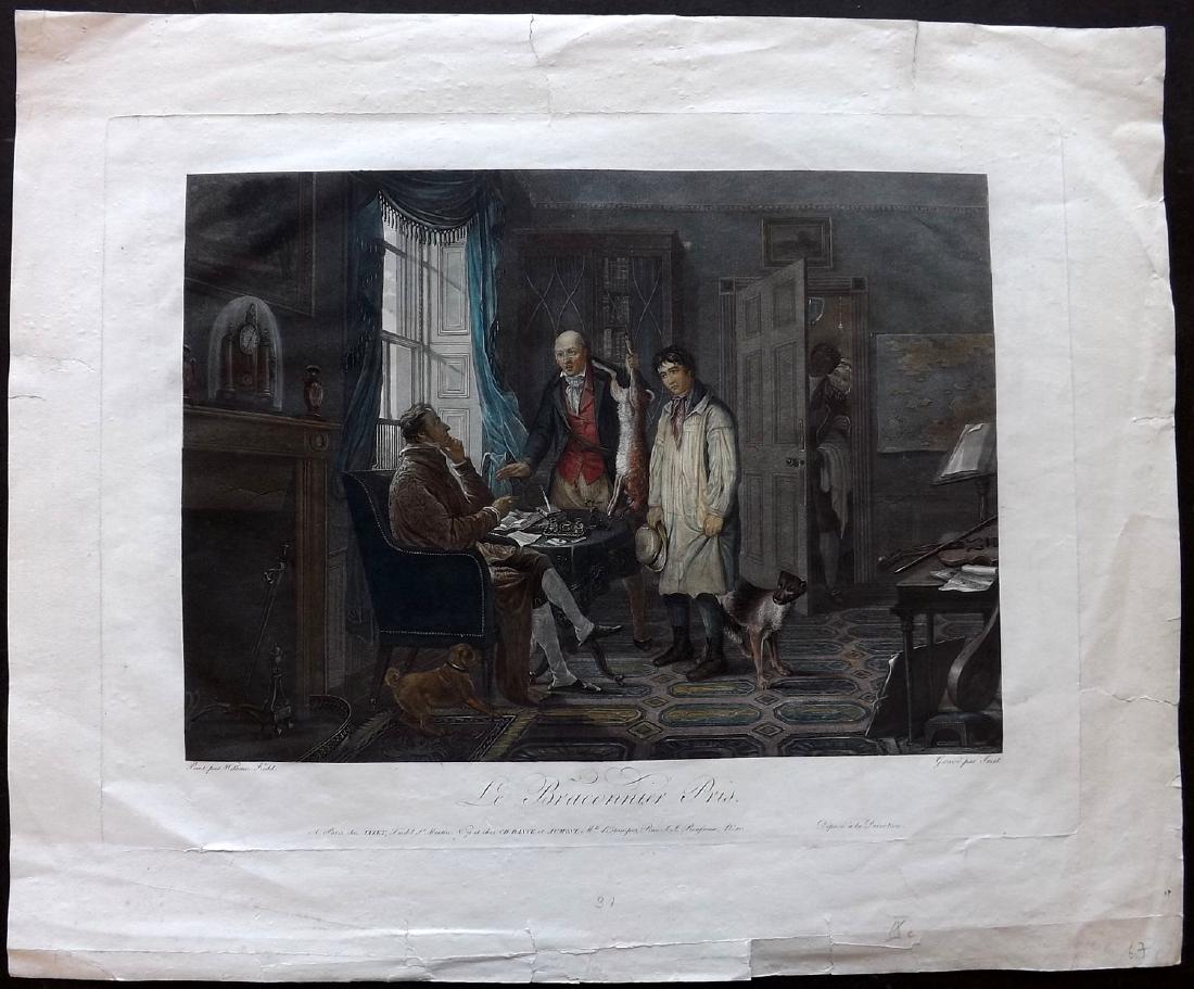 Jazet, Jean after William Kidd C1819 Folio HC Print (1 of 2)