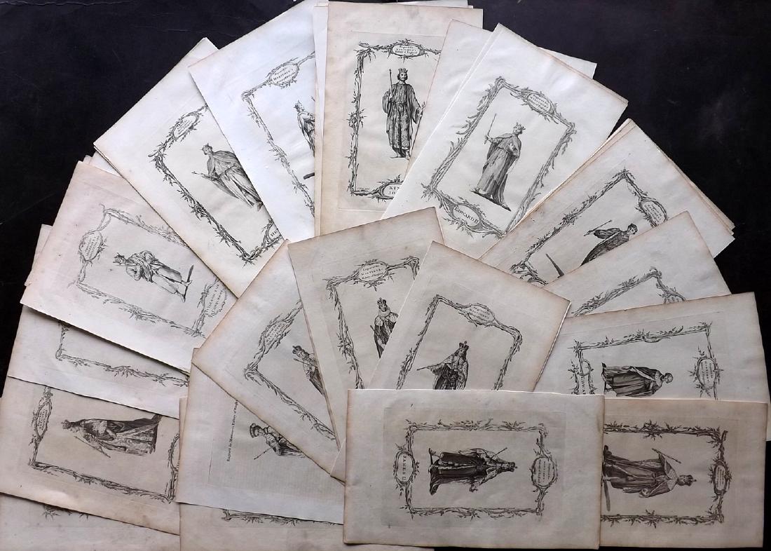 Portraits 1766 Lot of 31 British Royalty, Folio by (1 of 3)