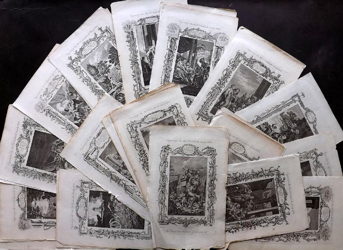 Southwell, Henry 1774 Lot of 33 Religious Copper Plates (1 of 3)