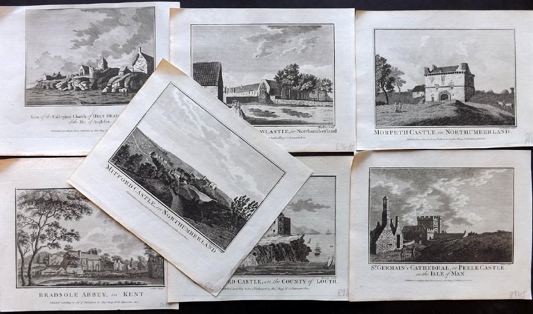 Boswell, Henry 1786 Lot of 7 British Views (1 of 2)